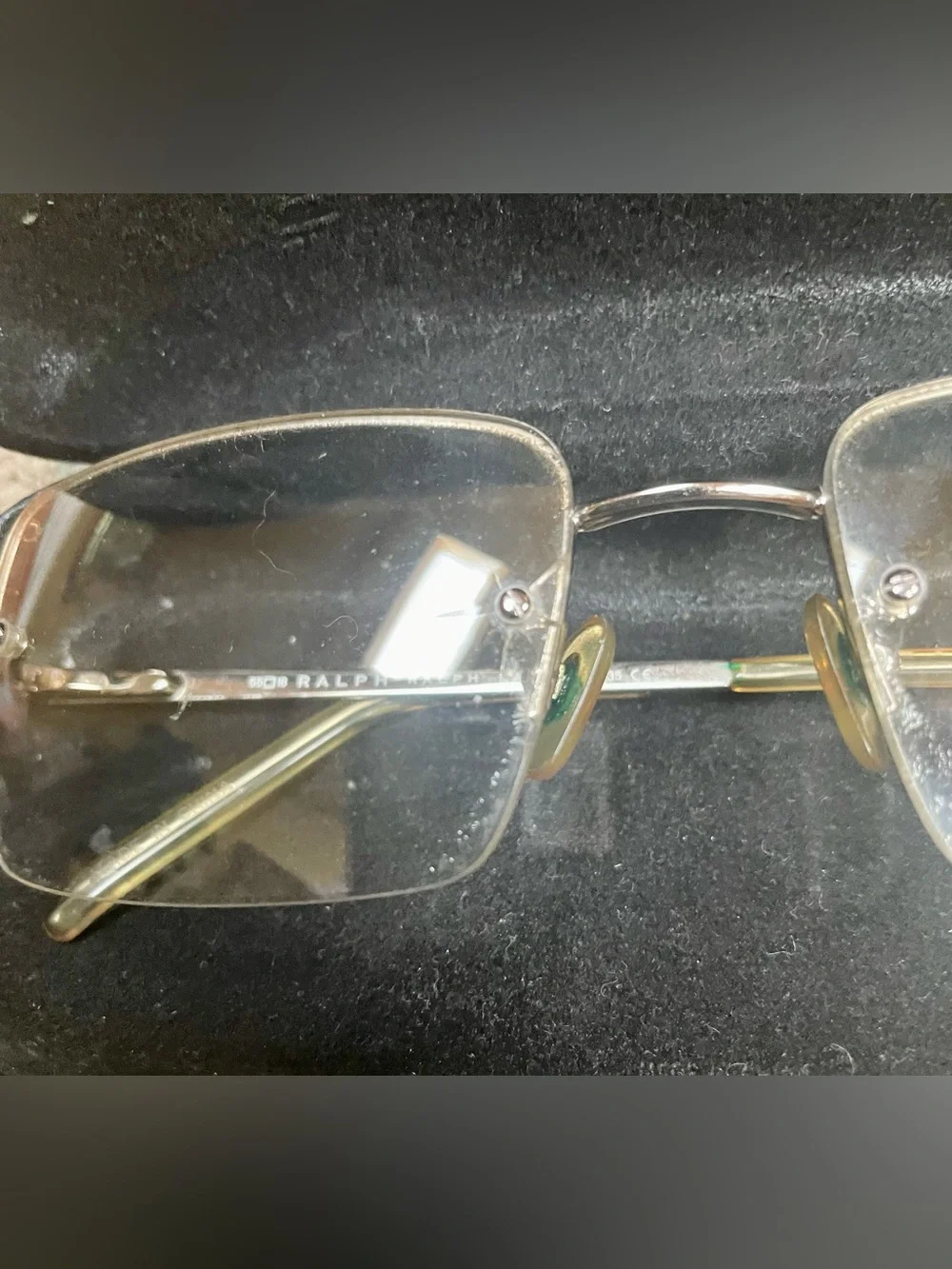 Ralph Lauren Rimless Clear Glasses
